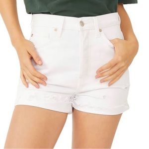Free People The Lasso Shorts in Optic White